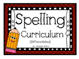 First Grade Differentiated Spelling Bundle