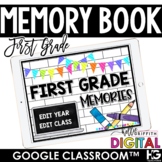 First Grade Digital End of Year Memory Book 