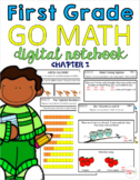 First Grade Digital Go Math Interactive Notebook Chapter 1