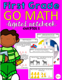 First Grade Digital Go Math Interactive Notebook Chapter 2