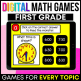 First Grade Digital Math Games