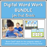 First Grade Phonics Games | Digital Bundle | BOOM Cards™