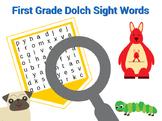 First Grade Dolch Sight Word Searches