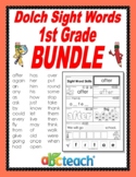 First Grade Dolch/Sight Word Skills Bundle