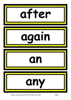 1st grade dolch sight words powerpoint