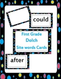 First Grade Dolch Site Words