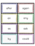 First Grade Dolch Words Flashcards