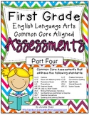 First Grade ELA Common Core Assessments Part Four