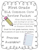 First Grade ELA Common Core Review