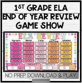 1st Grade ELA End of Year Review | Game Show | Test Prep |