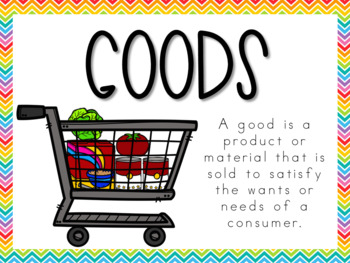 GOODS AND SERVICES by MRS GROOMS ROOM | Teachers Pay Teachers