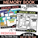 End of the Year Memory Book Last Week of School Activities by The KNA Shop