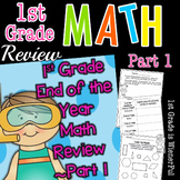 First Grade End of the Year MATH Review Part 1 | Distance 