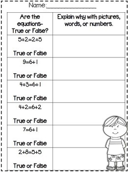 First Grade End of the Year MATH Review Part 1~ Freebie in the Download