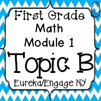 Preview of First Grade Engage NY (Eureka) Math Module 1 Topic B Interactive PowerPoints