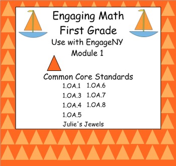 Preview of Eureka Math Module One for First Grade