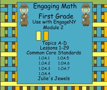 Preview of Eureka Math Module Two for First Grade