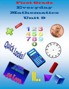 Preview of First Grade Everyday Mathematics Unit 9