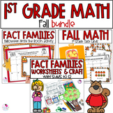 Fall Math - Fact Families - Addition and Subtraction - Tas
