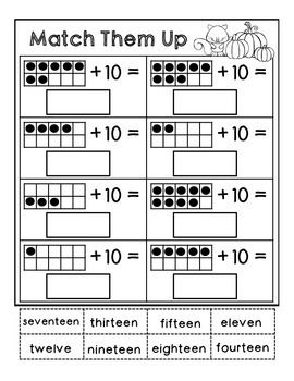 First Grade Fall Math by Cartwheels and Somersaults | TPT