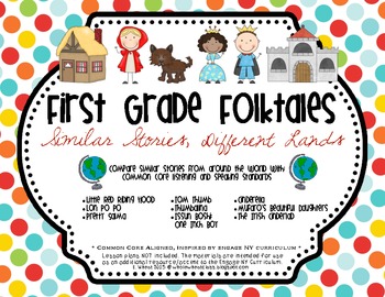 First Grade Folktales: Similar Stories, Different Lands | TpT