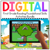 First Grade Foundational Skills Standards-Aligned Digital 