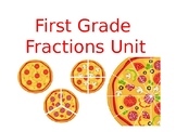 First Grade Fraction Review Powerpoint