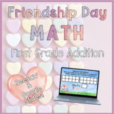 First Grade Friendship Day Addition for Google Slides and Seesaw