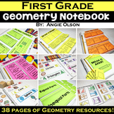1st Grade Math Notebook:  Geometry