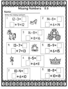 Go Math! First Grade Chapter 5 Supplemental Resources ...