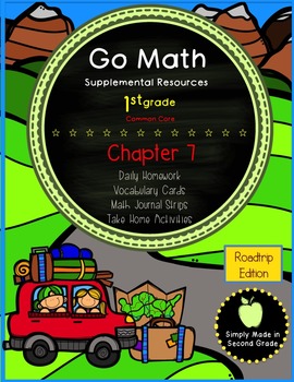 Preview of Go Math! First Grade Chapter 7 Supplemental Resources-Common Core