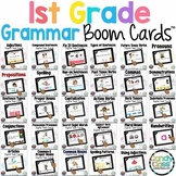 1st Grade Grammar Practice BOOM Card Games - ELA Mini Less