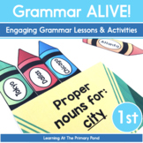 First Grade Grammar Lessons for the Year | Grammar Alive