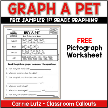 free graphing worksheets 1st grade by carrie lutz classroom callouts