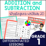 First Grade Guided Math Addition and Subtraction Strategie