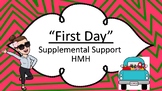First Grade HMH Week 1: Supplemental "First Day" "Try This!"