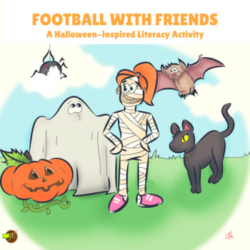 Preview of First Grade Halloween Comprehension Lesson (Passage & Answer Sheet Included)