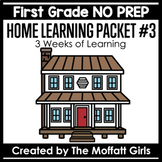 First Grade Home Learning Packet #3 NO PREP Distance Learning