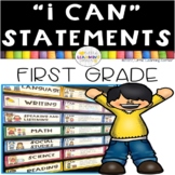 First Grade "I Can" Statements /  ELA, Math, Science, Soci