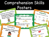 Comprehension Skills Anchor Charts Posters