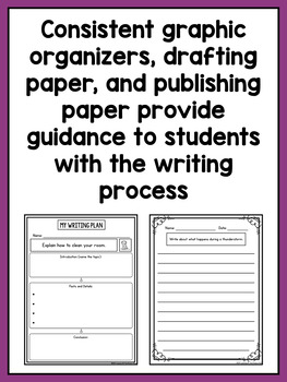 First Grade Informational Writing Prompts For Differentiation | TpT