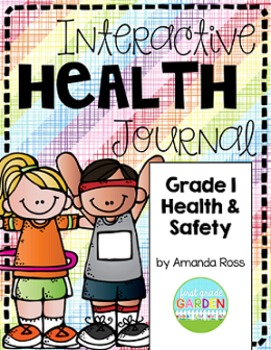 Preview of First Grade Interactive Health Journal {Now Editable!}