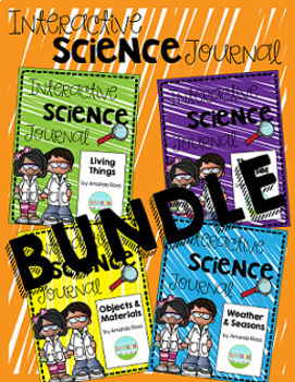 Preview of First Grade Interactive Journal Total Bundle {Science, SS, and Health}