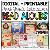 First Grade Interactive Read Aloud Lessons SEPTEMBER Bundl