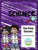 First Grade Interactive Science Journal: The Five Senses {