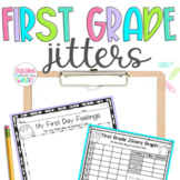 First Grade Jitters Back to School Activities | First Day 