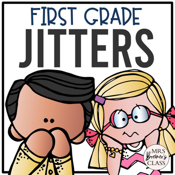 Preview of First Grade Jitters | Book Study Activities, Craft, Class Book