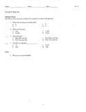 First Grade Journeys Decodable Reader Quizzes (lesson 9)