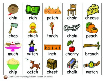 First Grade Spelling Patterns ~ Journeys ~ Unit 3 by Zeek's Zoo | TpT