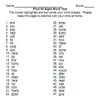 First Grade Journeys Spelling/Sight Word Lists by Amanda Peavy | TpT